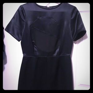 MARC By Marc Jacobs Black Satin Mini Dress